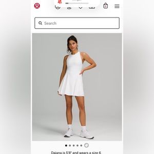 Lululemon Court Crush Tennis Dress